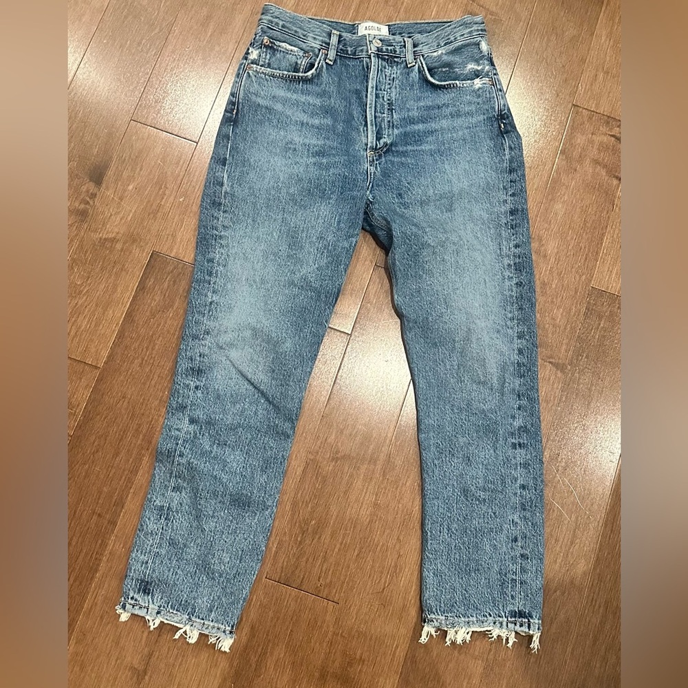 AGOLDE Riley Crop Jeans